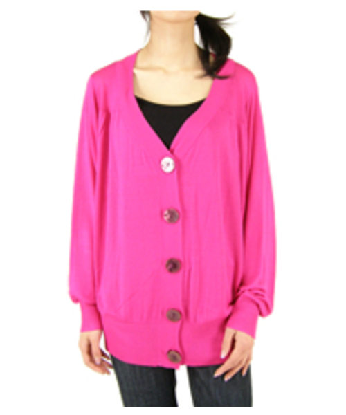 Abahouse Devinette(ドゥヴィネット)の「スパンレーヨン(カーディガン/ボレロ・レディース・ホワイト/ピンク/イエロー・FREE)」の3枚目の写真