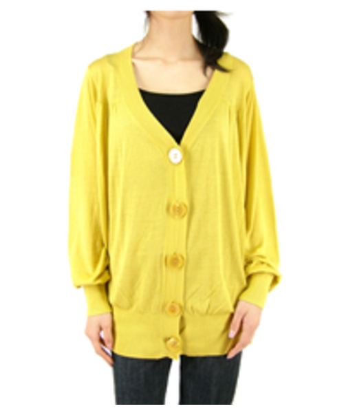 Abahouse Devinette(ドゥヴィネット)の「スパンレーヨン(カーディガン/ボレロ・レディース・ホワイト/ピンク/イエロー・FREE)」の1枚目の写真