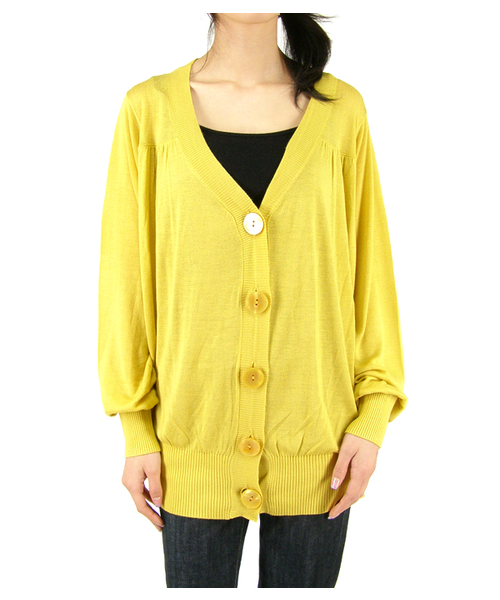 Abahouse Devinette(ドゥヴィネット)の「スパンレーヨン(カーディガン/ボレロ・レディース・ホワイト/ピンク/イエロー・FREE)」の7枚目の写真