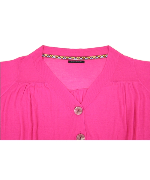 Abahouse Devinette(ドゥヴィネット)の「スパンレーヨン(カーディガン/ボレロ・レディース・ホワイト/ピンク/イエロー・FREE)」の8枚目の写真