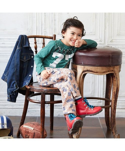 BREEZE（ブリーズ）の「ネット限定 箔ナンバリングTシャツ（Tシャツ/カットソー・キッズ・ネイビー/グリーン/グレー・95/90/100/120/110/130/80/140）」の4枚目の写真