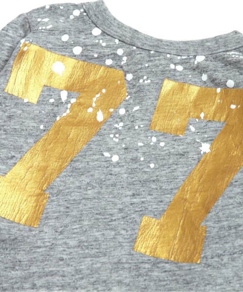 BREEZE（ブリーズ）の「ネット限定 箔ナンバリングTシャツ（Tシャツ/カットソー・キッズ・ネイビー/グリーン/グレー・95/90/100/120/110/130/80/140）」の15枚目の写真