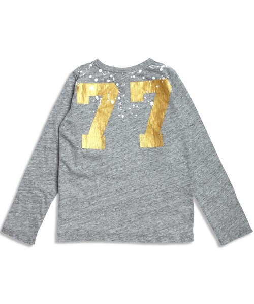 BREEZE（ブリーズ）の「ネット限定 箔ナンバリングTシャツ（Tシャツ/カットソー・キッズ・ネイビー/グリーン/グレー・95/90/100/120/110/130/80/140）」の10枚目の写真