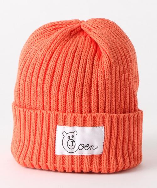 coen（コーエン）の「【coen kids】コットンリブニットワッチ2016FW2（ニットキャップ/ビーニー・キッズ・ブラック/グレー/オレンジ/コバルトブルー・FREE）」の7枚目の写真