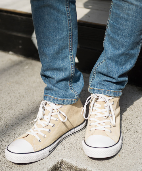 GGD(ジージーディー)の「GGD / スエードハイカットスニーカー(スニーカー・メンズ・ブラック/ベージュ・3/2)」の1枚目の写真