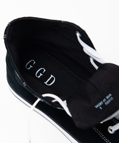 GGD(ジージーディー)の「GGD / スエードハイカットスニーカー(スニーカー・メンズ・ブラック/ベージュ・3/2)」の15枚目の写真