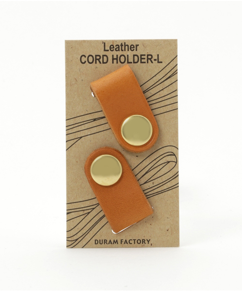 DURAM FACTORY（ドゥラムファクトリー）の「DURAM ドゥラム コードホルダー イヤホン ケーブルタイ 16011 (L)（ヘッドフォン/イヤホン・メンズ・ブラック/ブラウン/ダークブラウン/レッド/グリーン/ライトブラウン・FREE）」の16枚目の写真