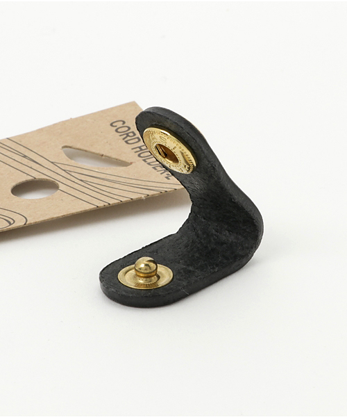 DURAM FACTORY（ドゥラムファクトリー）の「DURAM ドゥラム コードホルダー イヤホン ケーブルタイ 16011 (L)（ヘッドフォン/イヤホン・メンズ・ブラック/ブラウン/ダークブラウン/レッド/グリーン/ライトブラウン・FREE）」の8枚目の写真