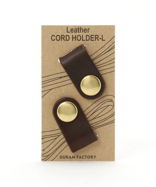 DURAM FACTORY（ドゥラムファクトリー）の「DURAM ドゥラム コードホルダー イヤホン ケーブルタイ 16011 (L)（ヘッドフォン/イヤホン・メンズ・ブラック/ブラウン/ダークブラウン/レッド/グリーン/ライトブラウン・FREE）」の12枚目の写真