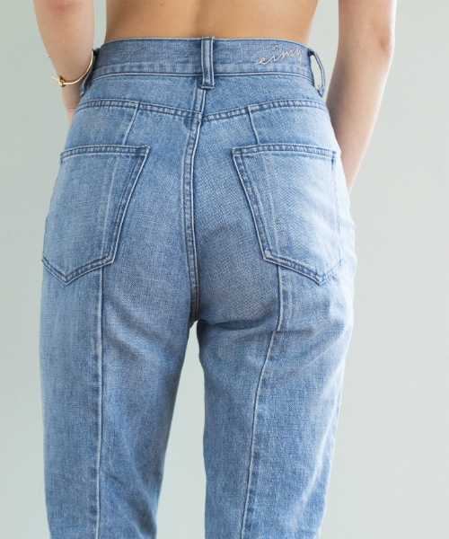 EIMY ISTOIRE（エイミーイストワール）の「center switch straight（デニムパンツ・レディース・ブルー系その他・24inch/26inch/25inch）」の7枚目の写真