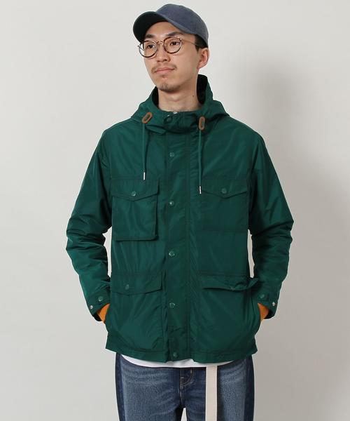 coen（コーエン）の「メモリーマウンテンパーカー(別売TAIONダウンベスト装着可)（マウンテンパーカー・メンズ・ブラック/ダークグリーン・X-LARGE/SMALL/MEDIUM/LARGE）」の8枚目の写真
