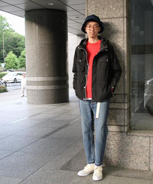 coen（コーエン）の「メモリーマウンテンパーカー(別売TAIONダウンベスト装着可)（マウンテンパーカー・メンズ・ブラック/ダークグリーン・X-LARGE/SMALL/MEDIUM/LARGE）」の22枚目の写真