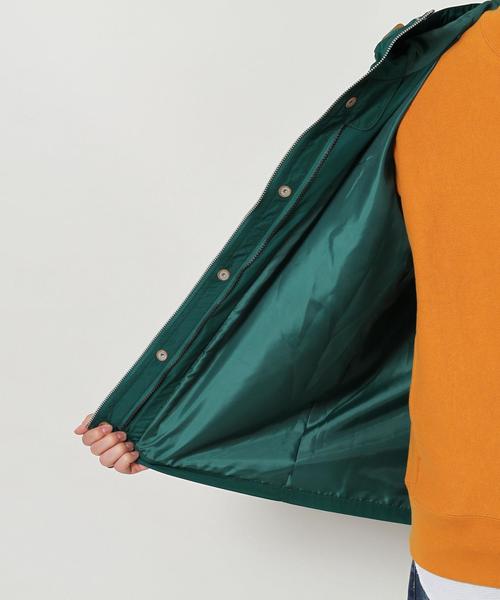 coen（コーエン）の「メモリーマウンテンパーカー(別売TAIONダウンベスト装着可)（マウンテンパーカー・メンズ・ブラック/ダークグリーン・X-LARGE/SMALL/MEDIUM/LARGE）」の4枚目の写真