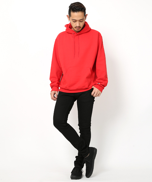 Champion(チャンピオン)の「【champion】 チャンピオン HOODED パーカー(パーカー・メンズ・ブラック/チャコールグレー/ダークグリーン/ネイビー/ホワイト/グレー/レッド/ワイン・S/M/L/XL)」の16枚目の写真