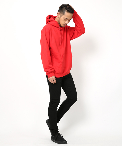 Champion(チャンピオン)の「【champion】 チャンピオン HOODED パーカー(パーカー・メンズ・ブラック/チャコールグレー/ダークグリーン/ネイビー/ホワイト/グレー/レッド/ワイン・S/M/L/XL)」の10枚目の写真