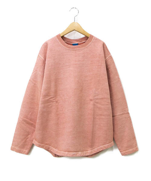 Good On（グッドオン）の「Good On/グッドオン  ROUGH CREW SWEAT（スウェット・メンズ・ライトブルー/ブラック/ライトグリーン/マスタード/パープル/ネイビー/コーラルピンク/ブルーグリーン/グレー・MEDIUM/LARGE）」の9枚目の写真