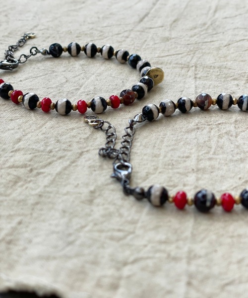 VIVIFY(ビビファイ)の「ブレスレット/バイカラークオーツ/コーラル/ブラス(ブレスレット・メンズ・その他・FREE)」の7枚目の写真