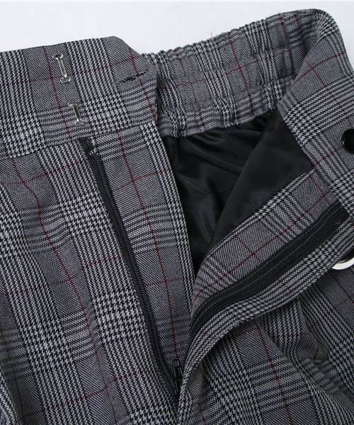 Honeys（ハニーズ）の「ベルト付ワイドパンツ（その他パンツ・レディース・グレー系その他/レッド系その他・L/M/S）」の6枚目の写真