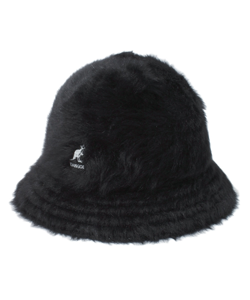 styles（スタイルス）の「Japan Exclusive -日本限定- KANGOL カンゴール <SMU FUGGORA CASUAL>（ハット・メンズ・ブラック/グレー・MEDIUM/LARGE）」の2枚目の写真