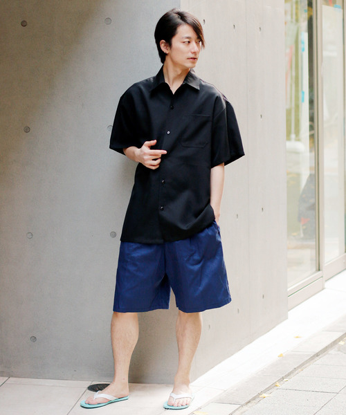 ROBERT J. CLANCEY(ロバートジェイクレンシー)の「ROBERT J.CLANCEY ロバートジェイクランシー / コットンワークイージーワイドショーツ / #558-SOLIDS(その他パンツ・メンズ・ブラック/ネイビー/カーキ・SMALL/MEDIUM/LARGE)」の10枚目の写真