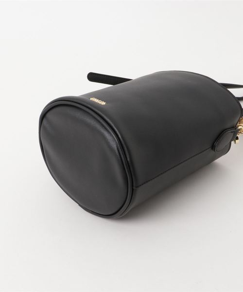 LBC(エルビーシー)の「バンブーバケットショルダーバッグ (ショルダーバッグ・レディース・ブラック/ベージュ・FREE)」の5枚目の写真