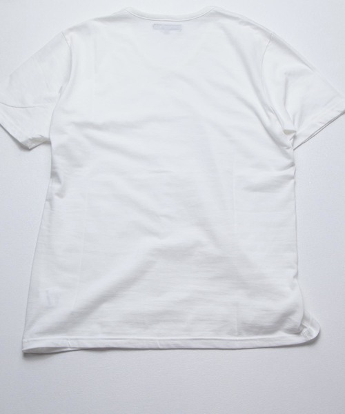 garsonwave(ギャルソンウェーブ)の「日本製半袖カットソー(GW)(Tシャツ/カットソー・メンズ・ホワイト/ブラック/レッド/ライトグレー/ネイビー/ブルー/チャコール/ワイン/カーキ/サックスブルー/スモークピンク・S/M/L/LL)」の17枚目の写真