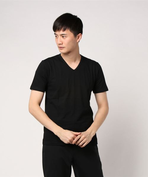 garsonwave(ギャルソンウェーブ)の「日本製半袖カットソー(GW)(Tシャツ/カットソー・メンズ・ホワイト/ブラック/レッド/ライトグレー/ネイビー/ブルー/チャコール/ワイン/カーキ/サックスブルー/スモークピンク・S/M/L/LL)」の20枚目の写真
