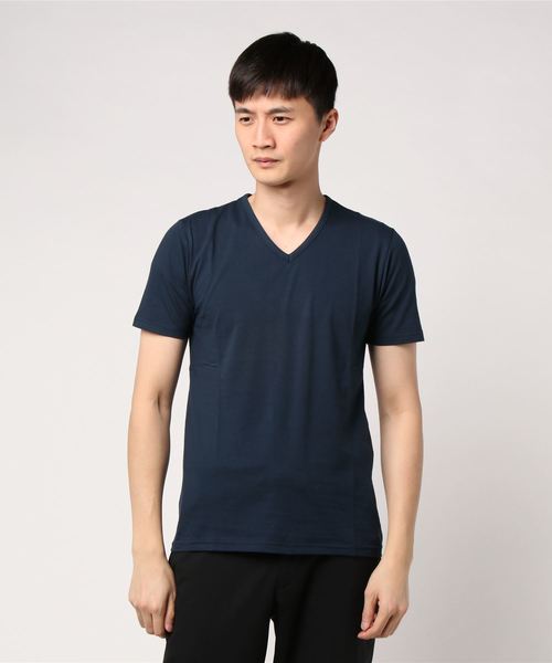 garsonwave(ギャルソンウェーブ)の「日本製半袖カットソー(GW)(Tシャツ/カットソー・メンズ・ホワイト/ブラック/レッド/ライトグレー/ネイビー/ブルー/チャコール/ワイン/カーキ/サックスブルー/スモークピンク・S/M/L/LL)」の22枚目の写真