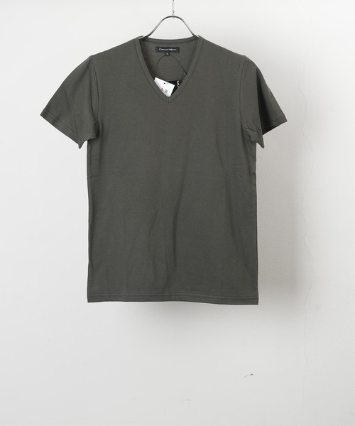 garsonwave(ギャルソンウェーブ)の「日本製半袖カットソー(GW)(Tシャツ/カットソー・メンズ・ホワイト/ブラック/レッド/ライトグレー/ネイビー/ブルー/チャコール/ワイン/カーキ/サックスブルー/スモークピンク・S/M/L/LL)」の6枚目の写真