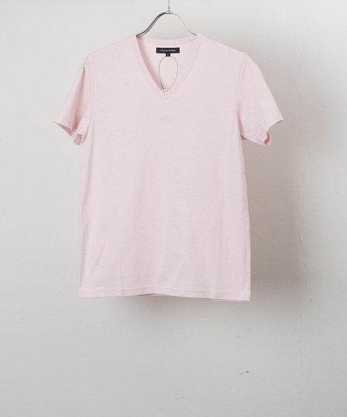 garsonwave(ギャルソンウェーブ)の「日本製半袖カットソー(GW)(Tシャツ/カットソー・メンズ・ホワイト/ブラック/レッド/ライトグレー/ネイビー/ブルー/チャコール/ワイン/カーキ/サックスブルー/スモークピンク・S/M/L/LL)」の9枚目の写真