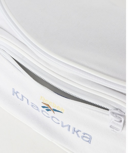 Reebok(リーボック)の「【Reebok*WALK OF SHAME】 CL WOS WAISTBAG(ボディバッグ/ウエストポーチ・レディース・ホワイト・FREE)」の7枚目の写真