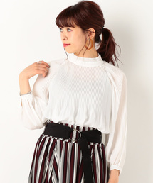 archives | クラシカル長袖プリーツブラウス(シャツ/ブラウス)