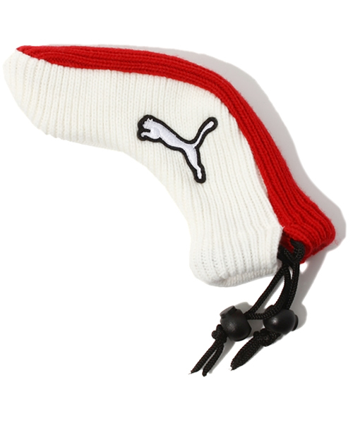 PUMA(プーマ)の「ニット パターカバー - PUMA GOLF(スポーツグッズ・メンズ・ブラック/レッド/バイオレット/グリーン/ピンク・フリー)」の5枚目の写真
