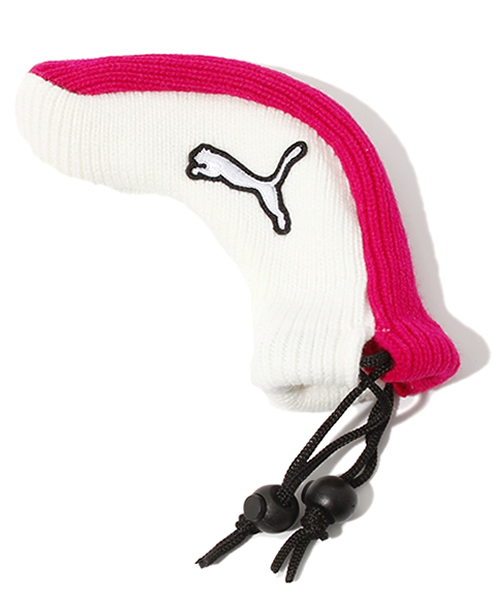 PUMA(プーマ)の「ニット パターカバー - PUMA GOLF(スポーツグッズ・メンズ・ブラック/レッド/バイオレット/グリーン/ピンク・フリー)」の4枚目の写真