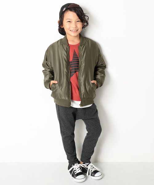 devirock（デビロック）の「まるで着る毛布 裏シャギーサルエルパンツ 裏起毛（その他パンツ・キッズ・ブラック/カーキ/カモフラージュ/モカ/ブラック系その他/グレー系その他/ブルー系その他/パープル系その他/ヘザーチャコール/スモークピンク/ブラック系その他2/ブラック系その他3/グレー系その他2/グレー系その他3・110cm/100cm/120cm/130cm/140cm/150cm/160cm）」の20枚目の写真