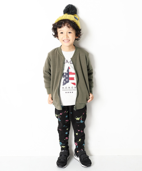 devirock（デビロック）の「まるで着る毛布 裏シャギーサルエルパンツ 裏起毛（その他パンツ・キッズ・ブラック/カーキ/カモフラージュ/モカ/ブラック系その他/グレー系その他/ブルー系その他/パープル系その他/ヘザーチャコール/スモークピンク/ブラック系その他2/ブラック系その他3/グレー系その他2/グレー系その他3・110cm/100cm/120cm/130cm/140cm/150cm/160cm）」の16枚目の写真