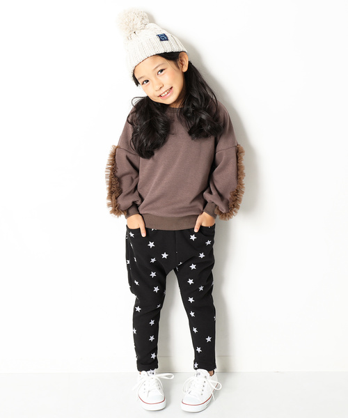 devirock（デビロック）の「まるで着る毛布 裏シャギーサルエルパンツ 裏起毛（その他パンツ・キッズ・ブラック/カーキ/カモフラージュ/モカ/ブラック系その他/グレー系その他/ブルー系その他/パープル系その他/ヘザーチャコール/スモークピンク/ブラック系その他2/ブラック系その他3/グレー系その他2/グレー系その他3・110cm/100cm/120cm/130cm/140cm/150cm/160cm）」の17枚目の写真