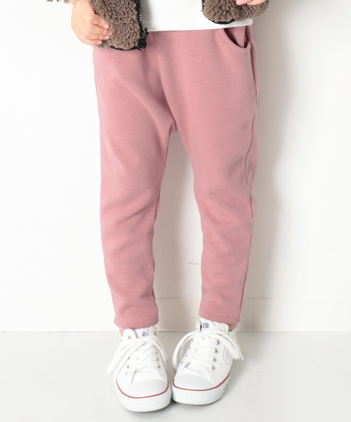 devirock（デビロック）の「まるで着る毛布 裏シャギーサルエルパンツ 裏起毛（その他パンツ・キッズ・ブラック/カーキ/カモフラージュ/モカ/ブラック系その他/グレー系その他/ブルー系その他/パープル系その他/ヘザーチャコール/スモークピンク/ブラック系その他2/ブラック系その他3/グレー系その他2/グレー系その他3・110cm/100cm/120cm/130cm/140cm/150cm/160cm）」の13枚目の写真