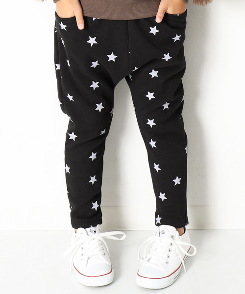 devirock（デビロック）の「まるで着る毛布 裏シャギーサルエルパンツ 裏起毛（その他パンツ・キッズ・ブラック/カーキ/カモフラージュ/モカ/ブラック系その他/グレー系その他/ブルー系その他/パープル系その他/ヘザーチャコール/スモークピンク/ブラック系その他2/ブラック系その他3/グレー系その他2/グレー系その他3・110cm/100cm/120cm/130cm/140cm/150cm/160cm）」の3枚目の写真