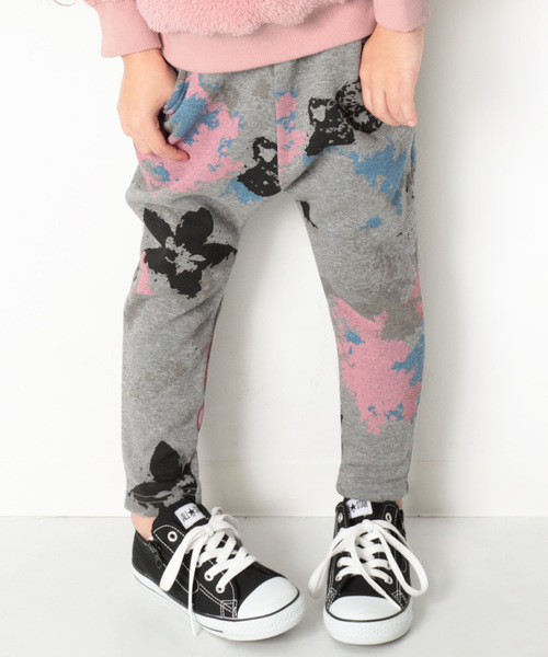 devirock（デビロック）の「まるで着る毛布 裏シャギーサルエルパンツ 裏起毛（その他パンツ・キッズ・ブラック/カーキ/カモフラージュ/モカ/ブラック系その他/グレー系その他/ブルー系その他/パープル系その他/ヘザーチャコール/スモークピンク/ブラック系その他2/ブラック系その他3/グレー系その他2/グレー系その他3・110cm/100cm/120cm/130cm/140cm/150cm/160cm）」の7枚目の写真