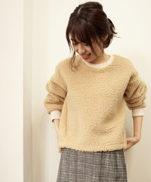 【HERENCIA】ボアフリースTOPS