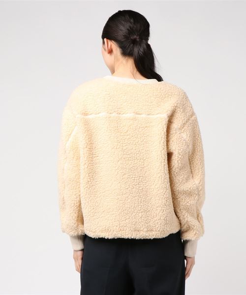 ゆったりふわふわお嬢様ホーデリーフェ　FR セール】【HERENCIA】ボアフリースTOPS（スウェット）｜ottilie