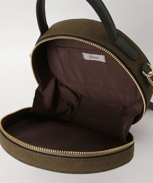 flower（フラワー）の「サークルショルダーバッグ（ショルダーバッグ・レディース・ベージュ/カーキ・FREE）」の6枚目の写真