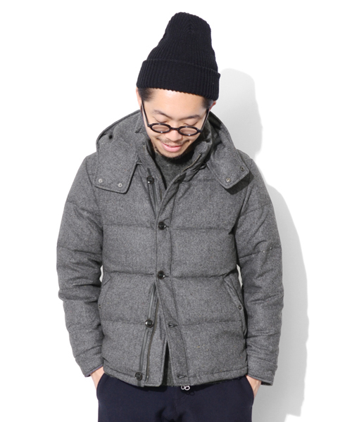 URBAN RESEARCH DOORS MENS(アーバンリサーチ ドアーズ メンズ)の「DOORS フラノダウンブルゾン(ダウンジャケット/コート・メンズ・チャコールグレー/グレー系その他/ネイビー/ハウンドトゥース・38/40/42)」の19枚目の写真