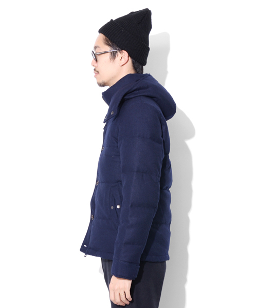 URBAN RESEARCH DOORS MENS(アーバンリサーチ ドアーズ メンズ)の「DOORS フラノダウンブルゾン(ダウンジャケット/コート・メンズ・チャコールグレー/グレー系その他/ネイビー/ハウンドトゥース・38/40/42)」の22枚目の写真