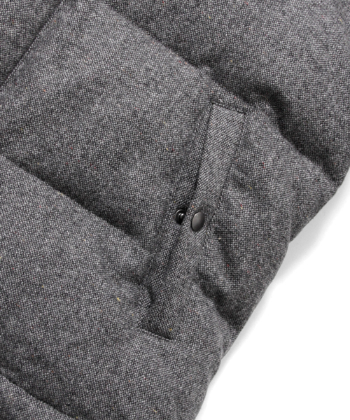 URBAN RESEARCH DOORS MENS(アーバンリサーチ ドアーズ メンズ)の「DOORS フラノダウンブルゾン(ダウンジャケット/コート・メンズ・チャコールグレー/グレー系その他/ネイビー/ハウンドトゥース・38/40/42)」の10枚目の写真