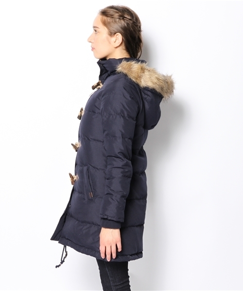 ROXY（ロキシー）の「LEAVES（ダッフルコート・レディース・ブラウン/アーミー/ネイビー・SMALL/MEDIUM/LARGE）」の5枚目の写真