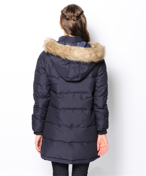 ROXY（ロキシー）の「LEAVES（ダッフルコート・レディース・ブラウン/アーミー/ネイビー・SMALL/MEDIUM/LARGE）」の6枚目の写真