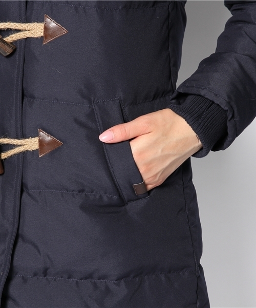 ROXY（ロキシー）の「LEAVES（ダッフルコート・レディース・ブラウン/アーミー/ネイビー・SMALL/MEDIUM/LARGE）」の10枚目の写真