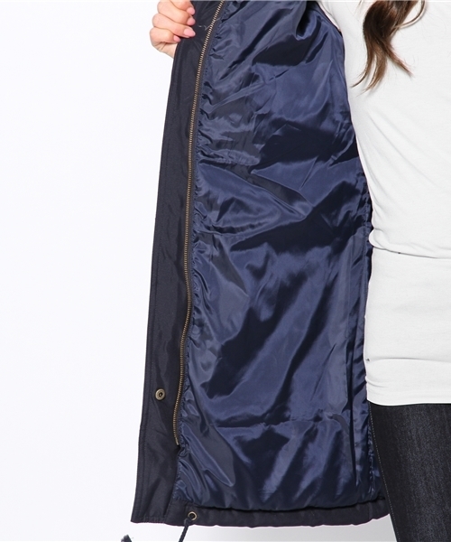 ROXY（ロキシー）の「LEAVES（ダッフルコート・レディース・ブラウン/アーミー/ネイビー・SMALL/MEDIUM/LARGE）」の14枚目の写真